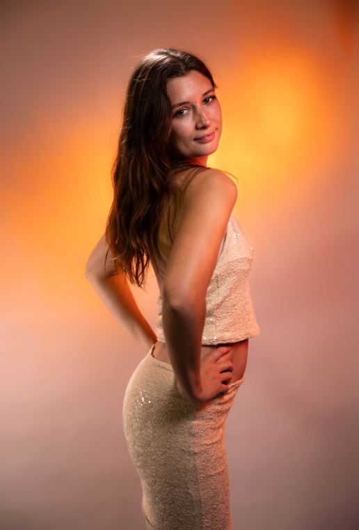 Robe en lin lavé ENQORE, lumière du Sud